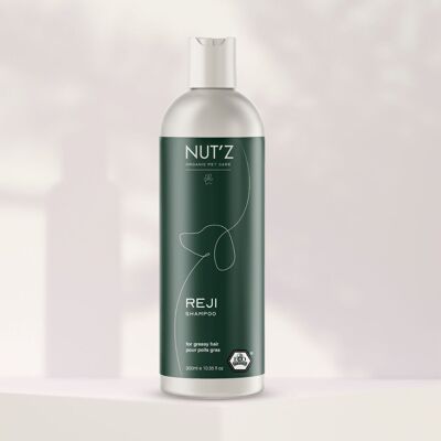 Shampoing pour chien poils gras REJI - 300ml