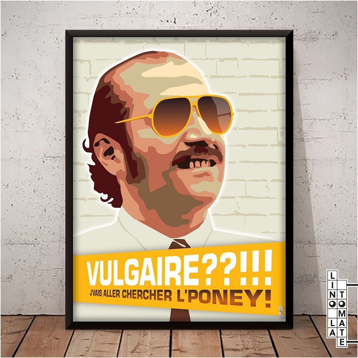 Poster Lino il Pomodoro L008f
Omaggio di Lino la Tomate a “DIKKENEK” (versione francese)
François Damiens, Marion Cotillard