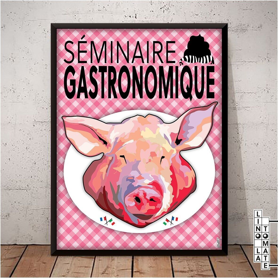 Póster Lino el Tomate L023f
Homenaje de Lino la Tomate a “LA GRANDE BOUFFE” (versión francesa)
Marcello Mastroianni, Philippe Noiret