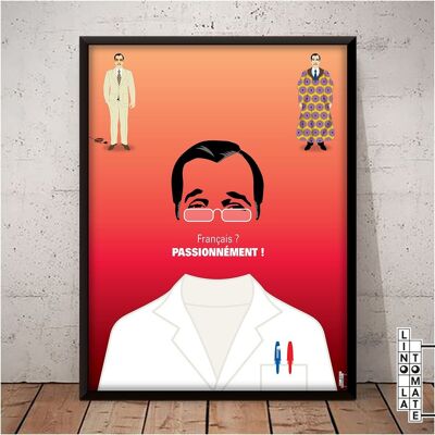 Póster Lino el Tomate L058f
Homenaje de Lino la Tomate a “OSS 117 ALERTA ROJA EN ÁFRICA NEGRA” (versión francesa)
Jean Dujardin, Nicolas Bedos, Pierre Niney