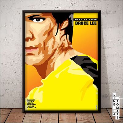 Poster Lino il Pomodoro L108e
Omaggio di Lino il Pomodoro a “BRUCE LEE” (versione inglese)