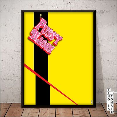 Poster Lino il Pomodoro L126
Omaggio di Lino the Tomato a “KILL BILL VOLUME 1” (versione universale)
Quentin Tarantino, Uma Thurman