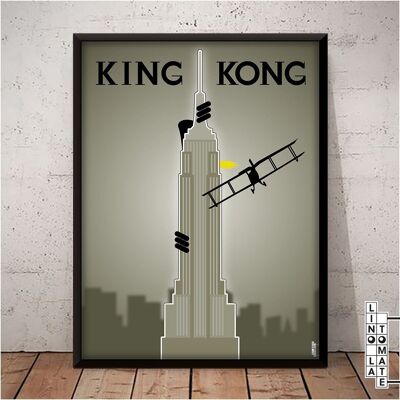 Poster Lino die Tomate L128
Die Hommage von Lino the Tomato an „KING KONG“ (universelle Version)