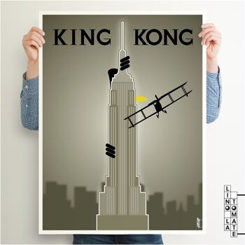 Affiche Lino la Tomate L128
Hommage de Lino la Tomate à « KING KONG » (version universelle) 3