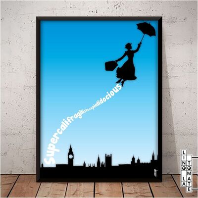 Poster Lino die Tomate L140
Die Hommage von Lino the Tomato an „MARY POPPINS“ (universelle Version)