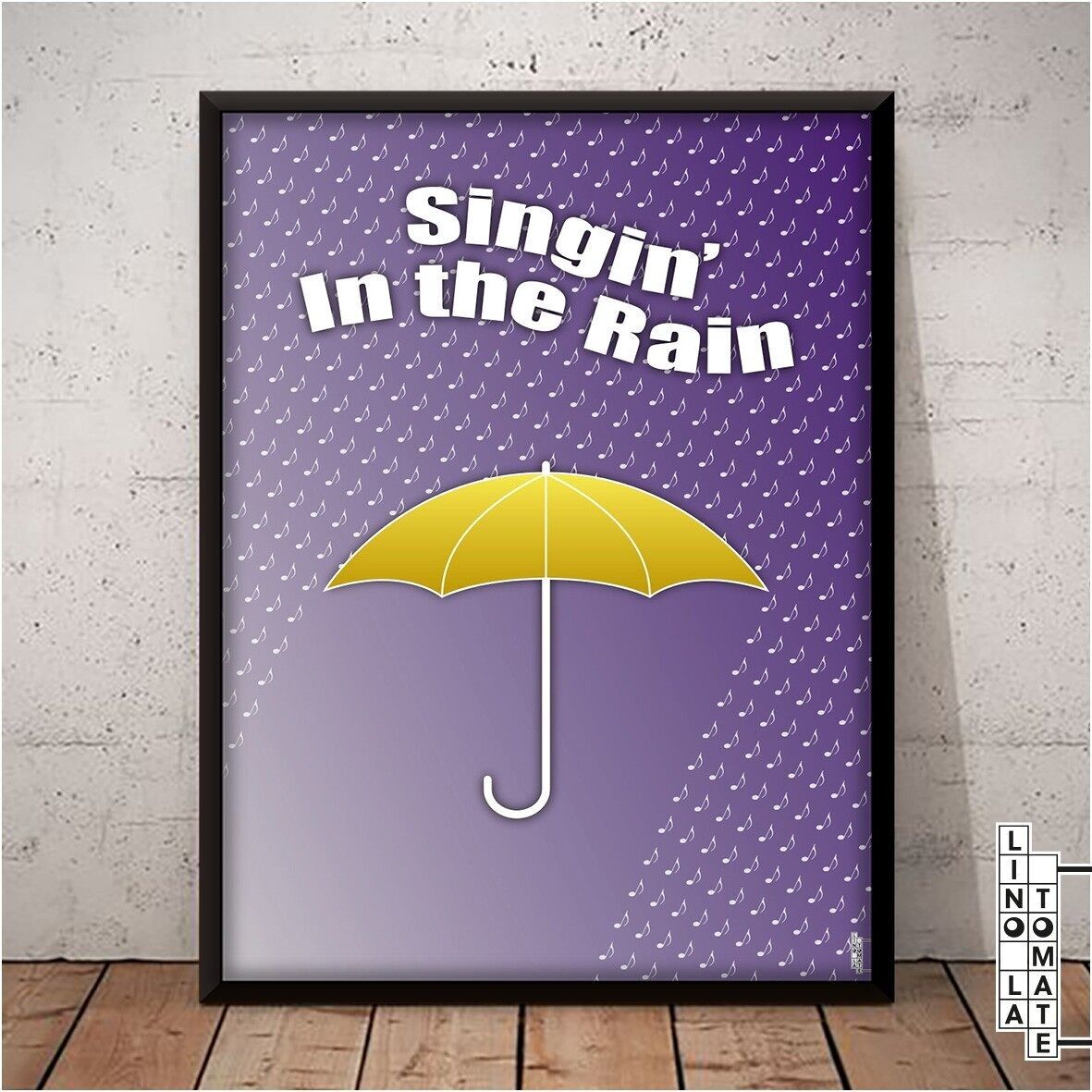 Poster Lino die Tomate L171e
Hommage von Lino la Tomate an „SINGIN’ IN THE RAIN“ Lino la Tomate-Hommage an „SINGIN’ IN THE RAIN“ (englische Version)
Gene Kelly, Debbie Reynolds