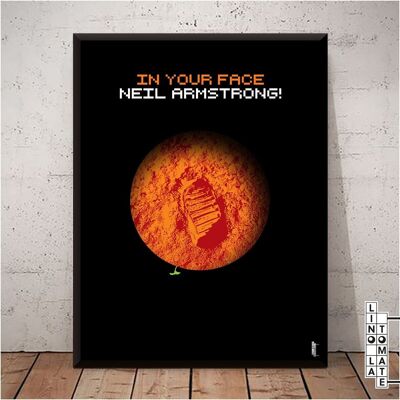 Poster Lino the Tomato L200e
Homage by Lino la Tomate to “ALONE SUR MARS” “THE MARTIAN” (english version)
Ridley Scott, Matt Damon, Jessica Chastain