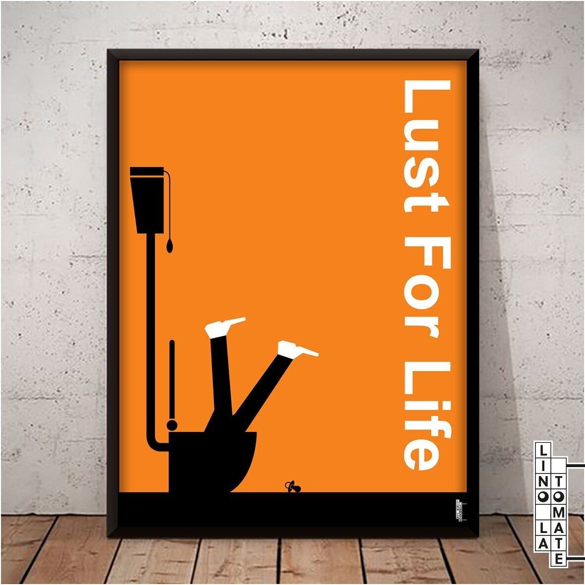 Affiche Lino la Tomate L216e
Hommage de Lino la Tomate à « TRAINSPOTTING » (english version)
Danny Boyle, Ewan McGregor