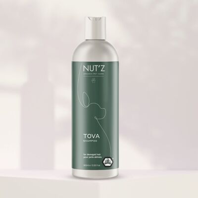 Shampoo for dogs with dry and brittle hair TOVA - 300ml