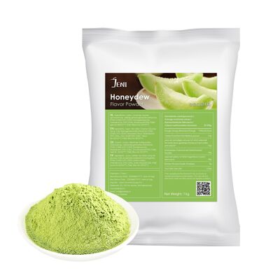 Bubble Tea Powder | Milk Shake Powder | JENI Honeydew Flavor Powder - 1 Kg