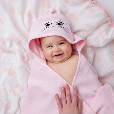 Milk&Moo Chancin Velvet Hooded Baby Towel