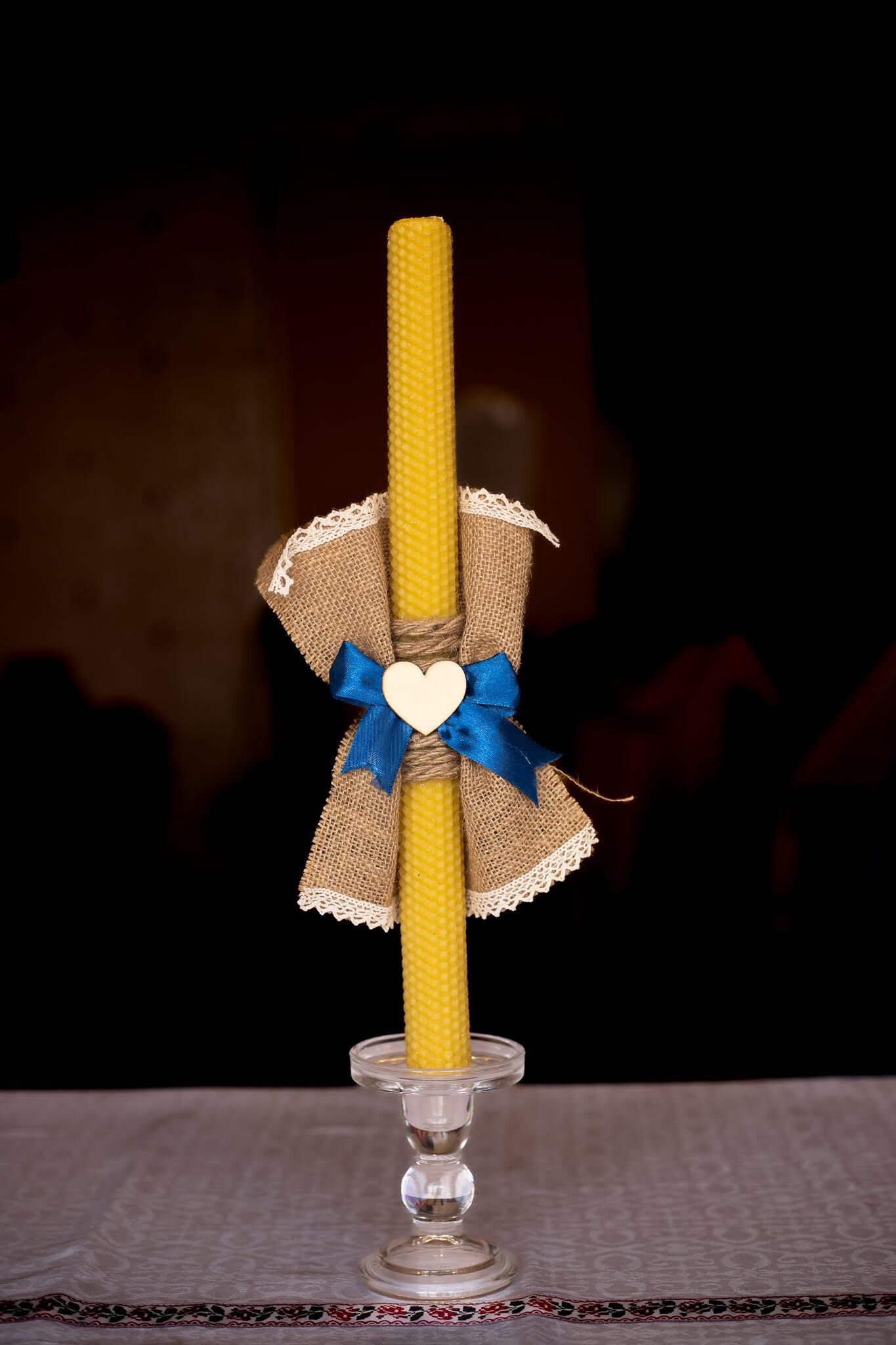 “Hermes” Baptism Candle