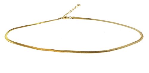 Necklace snake gold