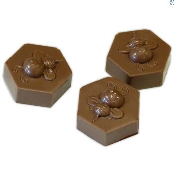 Truffes aux abeilles au chocolat au lait 2