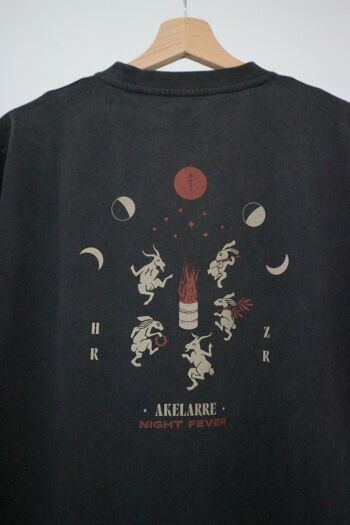 T-shirt AKELARRE Noir vintage 3