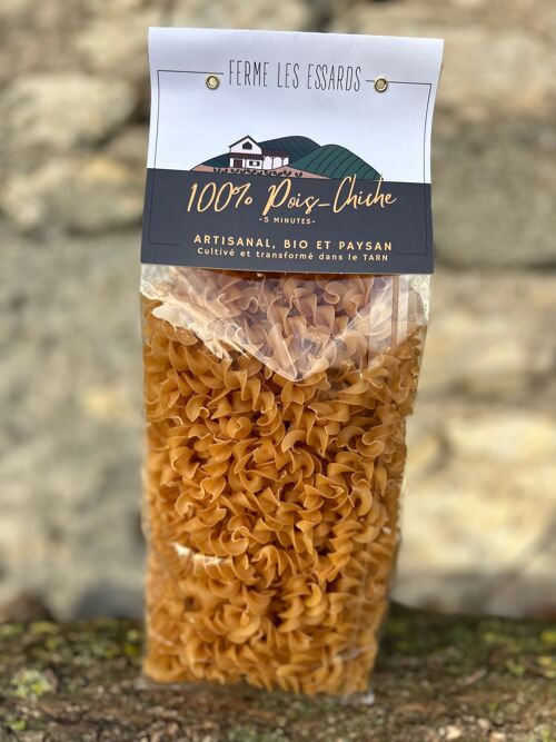 FUSILLI  100% POIS CHICHES de la Ferme les Essards - 400gr