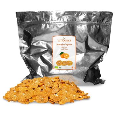 0,5 kg | GRANEL VitaSnack Naranja Crujiente | Orange Crunch BULK | BIO
