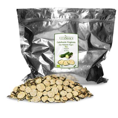 0,45 kg | GRANEL VitaSnack Calabacín con Pimienta Crujiente | Zucchini with Black Pepper Crunch B