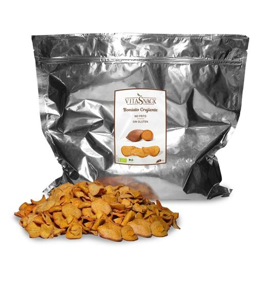 0,6 kg | GRANEL VitaSnack Boniato Crujiente | Sweet Potato Crunch BULK | BIO