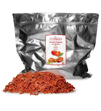 0,4 kg | VRAC VitaSnack Tomate au Basilic Croquant | Croquant de tomates et basilic EN VRAC | BIO