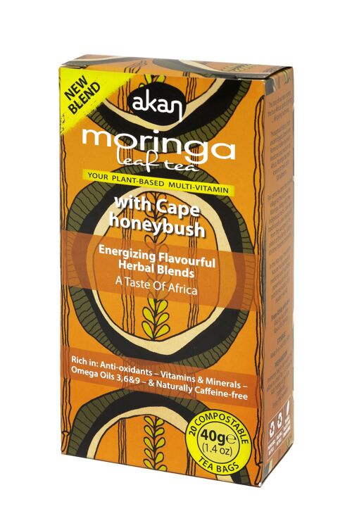 Moringa, Cape Honeybush Tea  (40g/1.4oz)