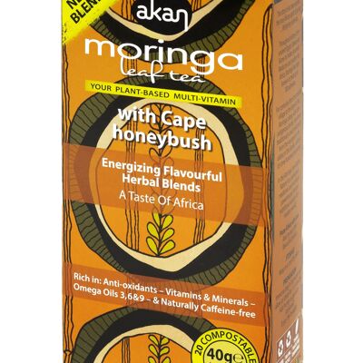 Moringa, té de arbusto de miel del Cabo (40 g/1,4 oz)