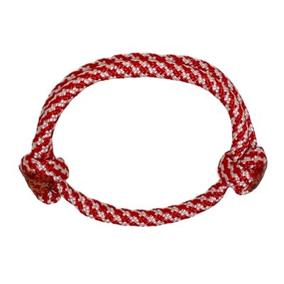 pulsera de surf bastón de caramelo | pulsera infantil ajustable hecha a mano