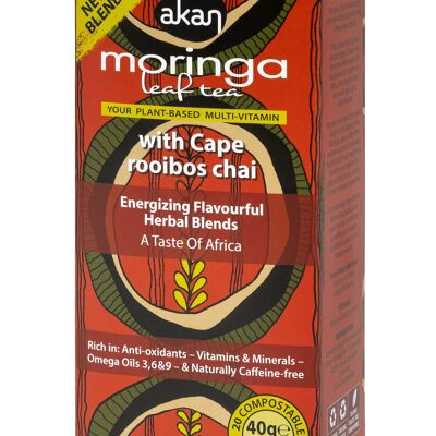Moringa, Kap-Rooibos-Chai-Tee (40 g)
