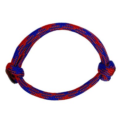 braccialetto da surf blu rosso | braccialetto per bambini regolabile fatto a mano