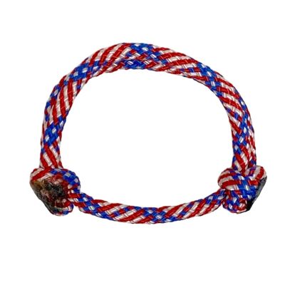 Surfarmband Stars n Stripes | handgefertigtes verstellbares Kinderarmband