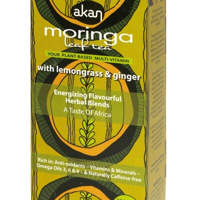 Moringa-, Zitronengras- und Ingwertee (40 g)