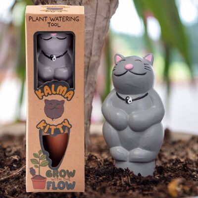 Grow with the Flow Kitty - Terracotta Watering Spikes