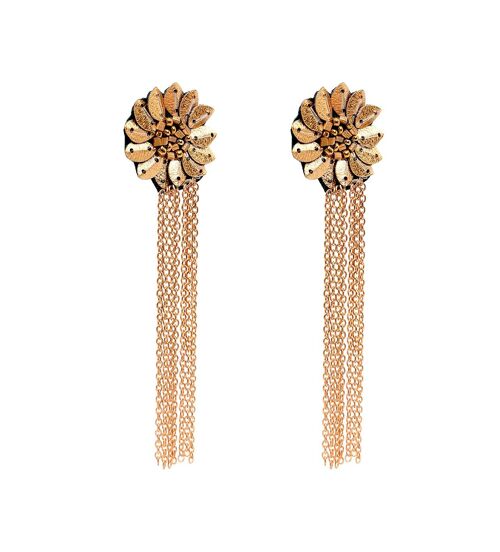 LA VISTA FLOWER EAR GOLD