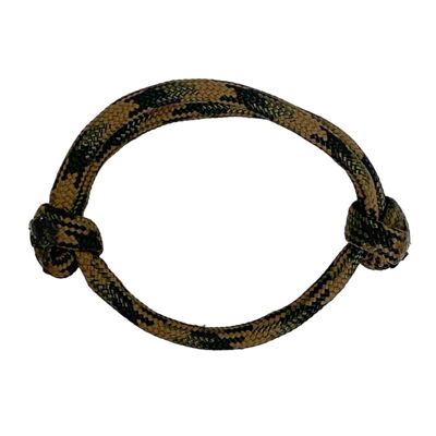 pulsera de surf camuflaje ejército | pulsera infantil ajustable hecha a mano