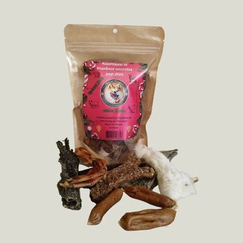 Assortiment de friandises pour chien spécial Noël- friandises 100% naturelles 1