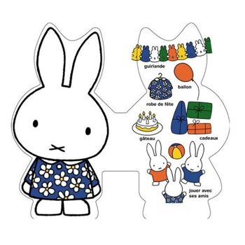 Imagier carton mes premiers mots - Miffy 3