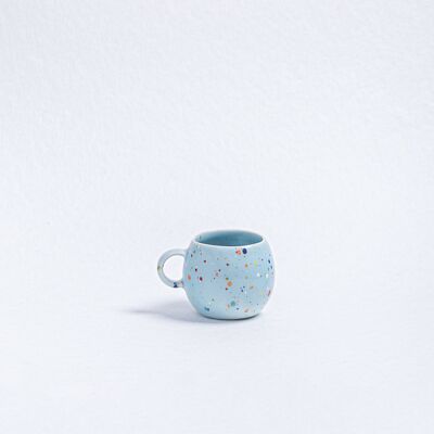 New Party Espresso Coffee Ball Mug Blue 90ml
