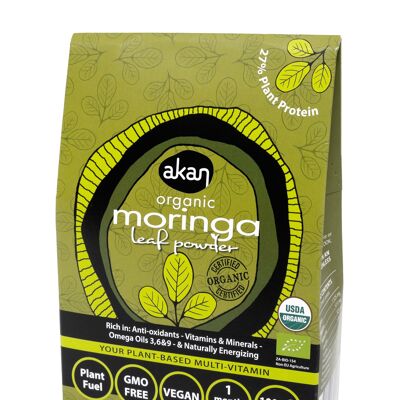 Poudre de Moringa biologique 100 g (3,5 oz)