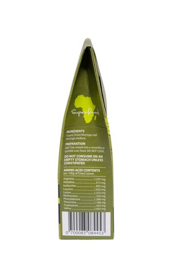 Poudre de Moringa biologique 100 g (3,5 oz) 4