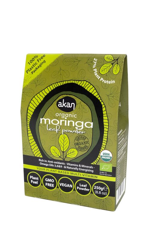 Organic Moringa Powder 250g (8.8oz)