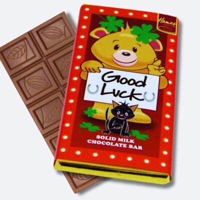 Good Luck Milk Chocolate Sentiment Bar