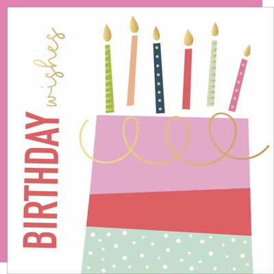 Birthday Cake BIrthday Card