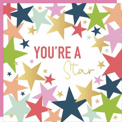 You're A Star Greetings Card