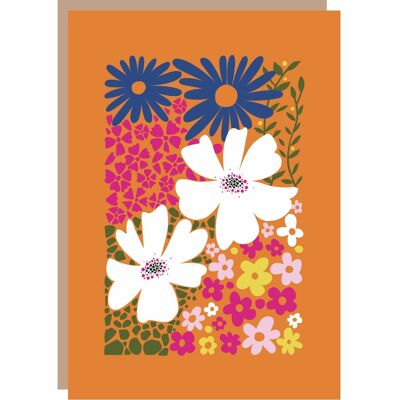Petunia Greetings Card