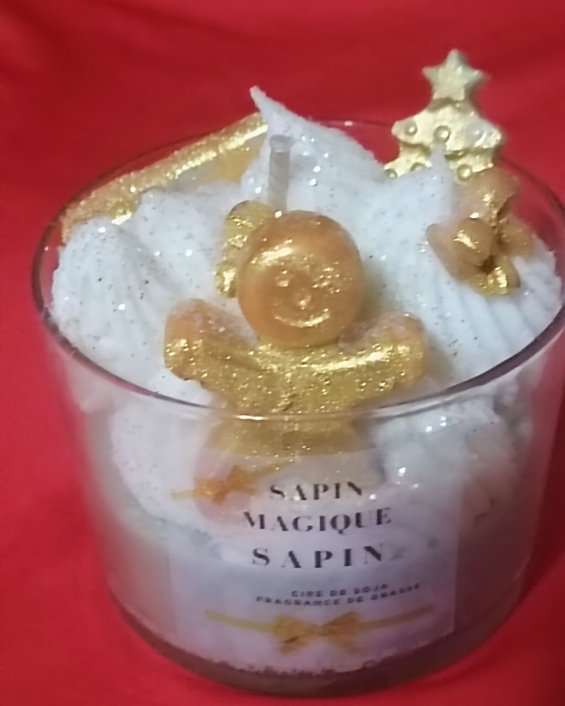 BOUGIE DE NOEL   SAPIN DE NOEL