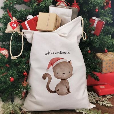 XXL Christmas hood - My gifts - Christmas cat
