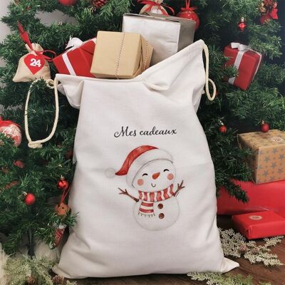 XXL Christmas hood - My gifts - Christmas snowman