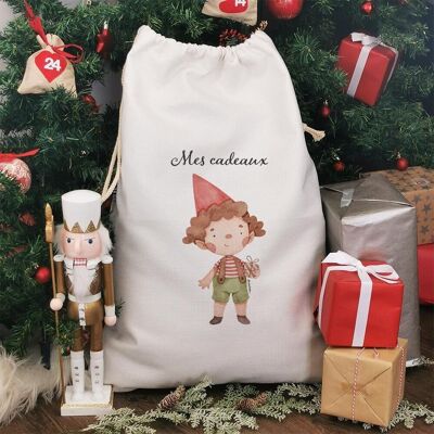 Cappuccio natalizio XXL - I miei regali - Elfo ragazzo di Natale