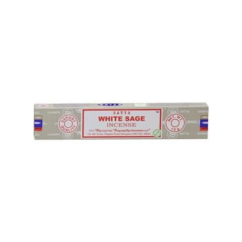 Bâtons d'encens - Sauge Blanche 15g - Satya