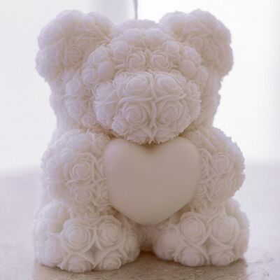 Gift candle - Decorative candle - Heart Bear Candle - Animal candle